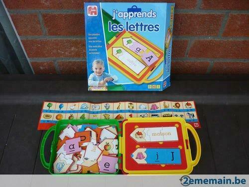 Jeu enfant - j'apprends les lettres - Jumbo - 3 +, Enlèvement ou Envoi, Utilisé
