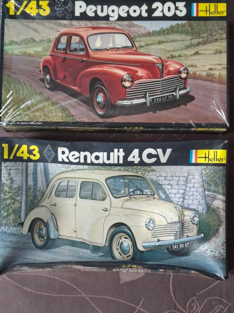 Modèles miniatures HELLER 1/43, Hobby & Loisirs créatifs, Enlèvement ou Envoi, Comme neuf, Heller