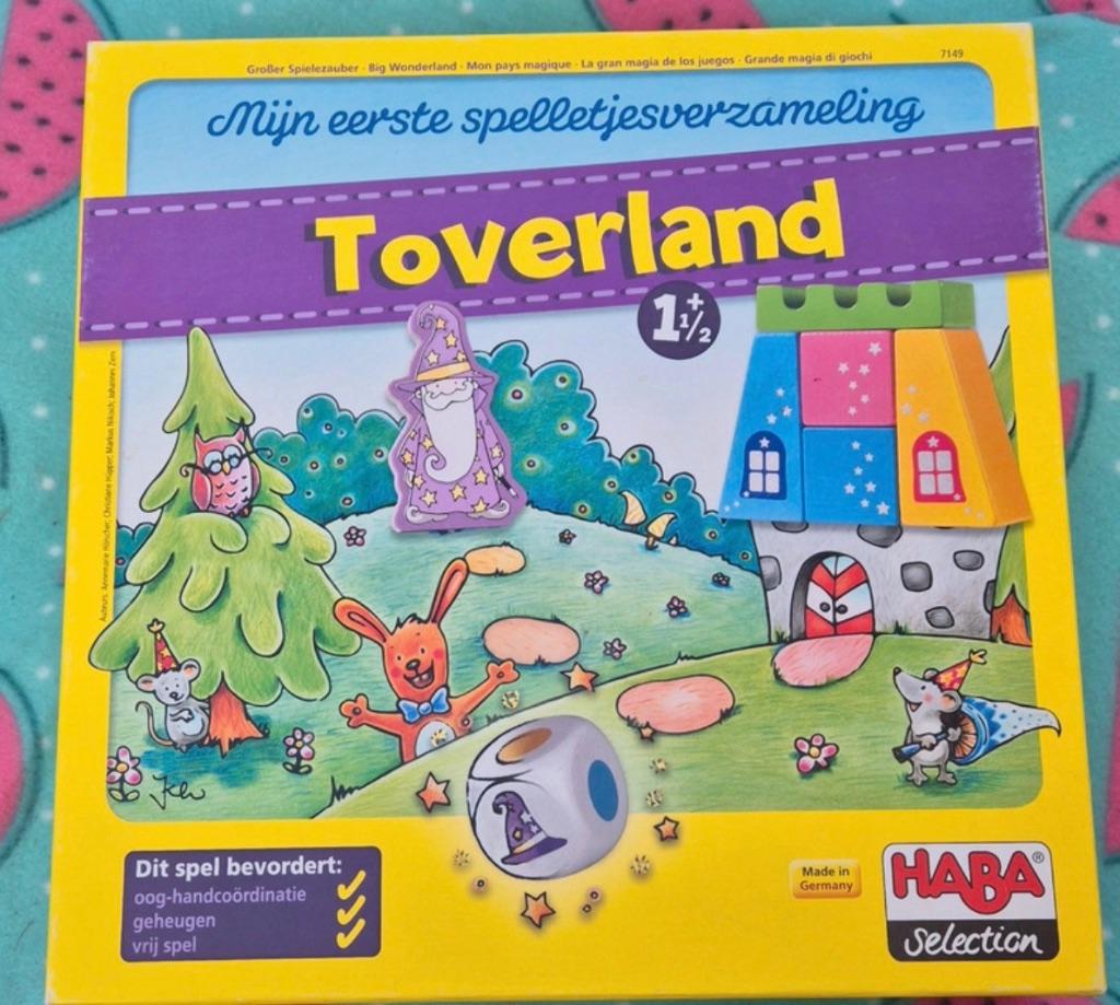 HABA spel Toverland, Ophalen of Verzenden, Zo goed als nieuw, Puzzelen