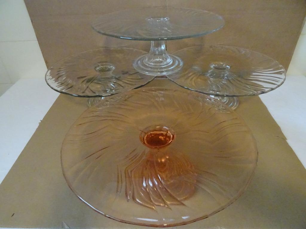 Plateau à gâteaux plateau à pâtisserie plateau à flan verre, Enlèvement ou Envoi