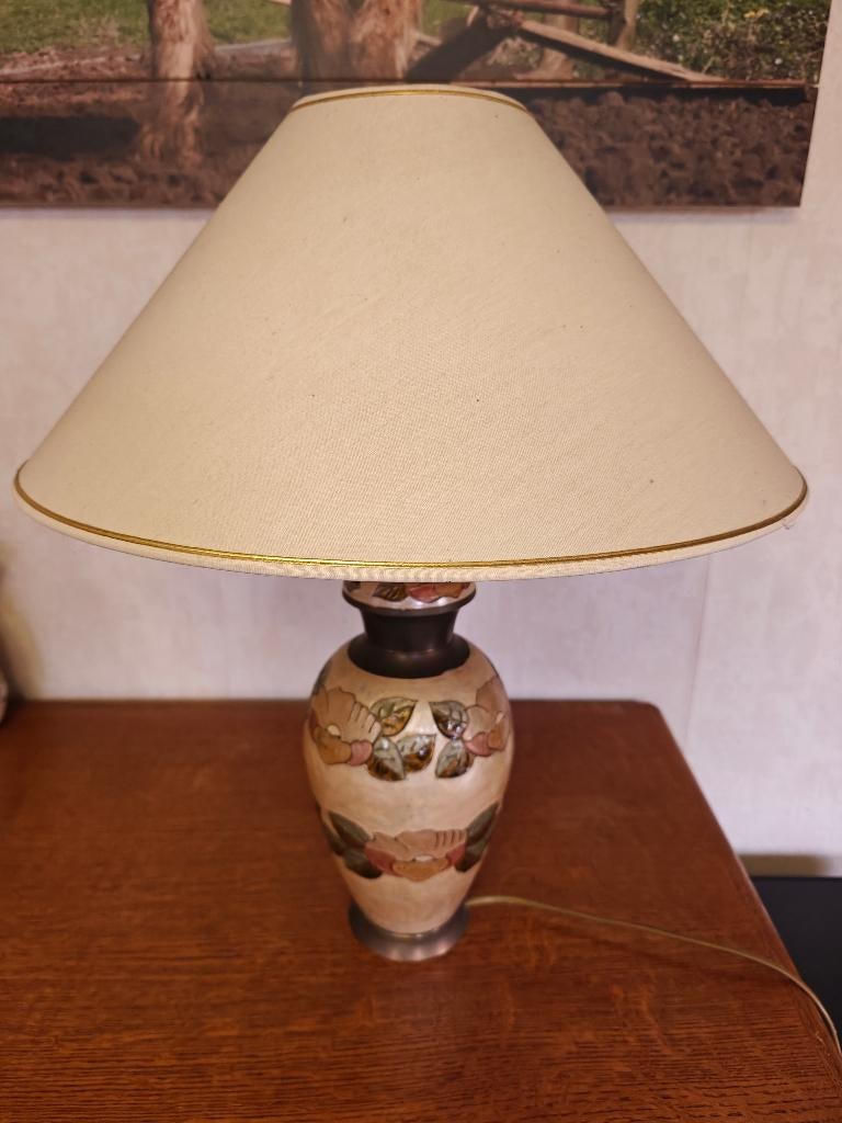 Vintage (dressoir/tafel) lamp, Ophalen of Verzenden