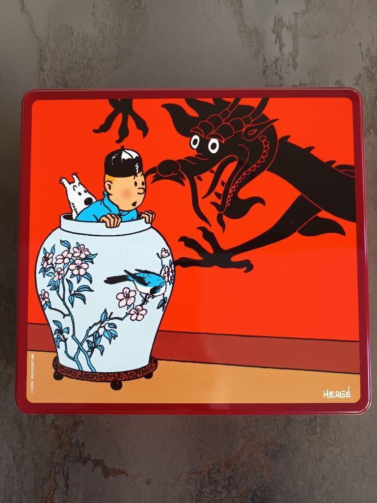 Opbergdoos Kuifje, Verzamelen, Blikken, Ophalen, Zo goed als nieuw, Overige, Overige merken