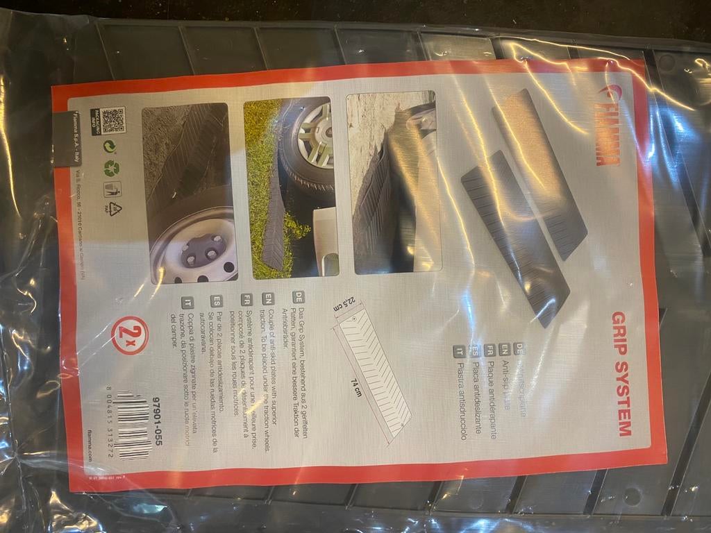 Plaques antidérapantes FIAMMA, Caravanes & Camping, Camping-car Accessoires, Enlèvement, Neuf