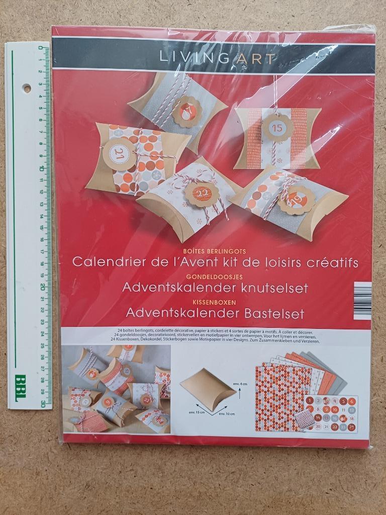 Knutselset Adventskalender, Hobby en Vrije tijd, Knutselen, Nieuw, Ophalen of Verzenden