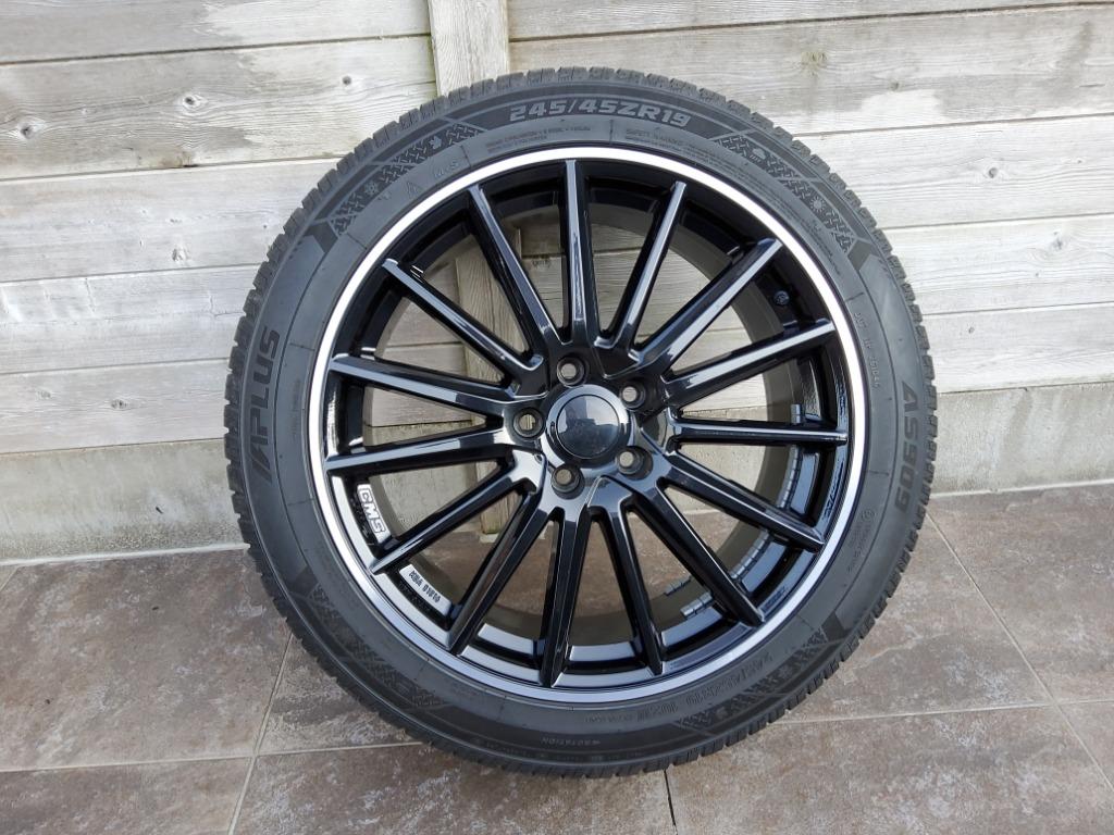 Jantes en alliage de 19 pouces avec pneus toutes saisons., Autos : Pièces & Accessoires, Pneus et Jantes, 245 mm, 4 Saisons, Véhicule de tourisme