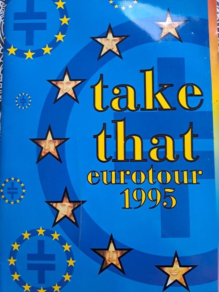 TAKE THAT Eurotour 1995 !! met 2 TIX show, Ophalen of Verzenden, Zo goed als nieuw, Boek, Tijdschrift of Artikel