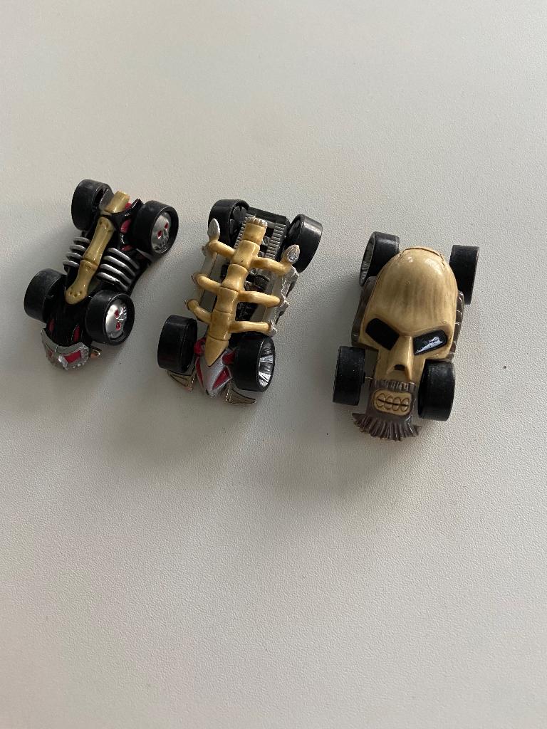 3 autootjes piraten of the caribean, Enfants & Bébés, Jouets | Circuits, Autres marques, Enlèvement ou Envoi, Manuelle, Pièces