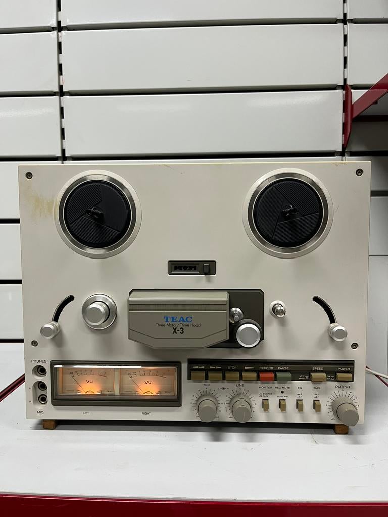 TEAC X-3 Recordertape - 3 koppen/3 motoren - jaren 80, Ophalen, Bandrecorder