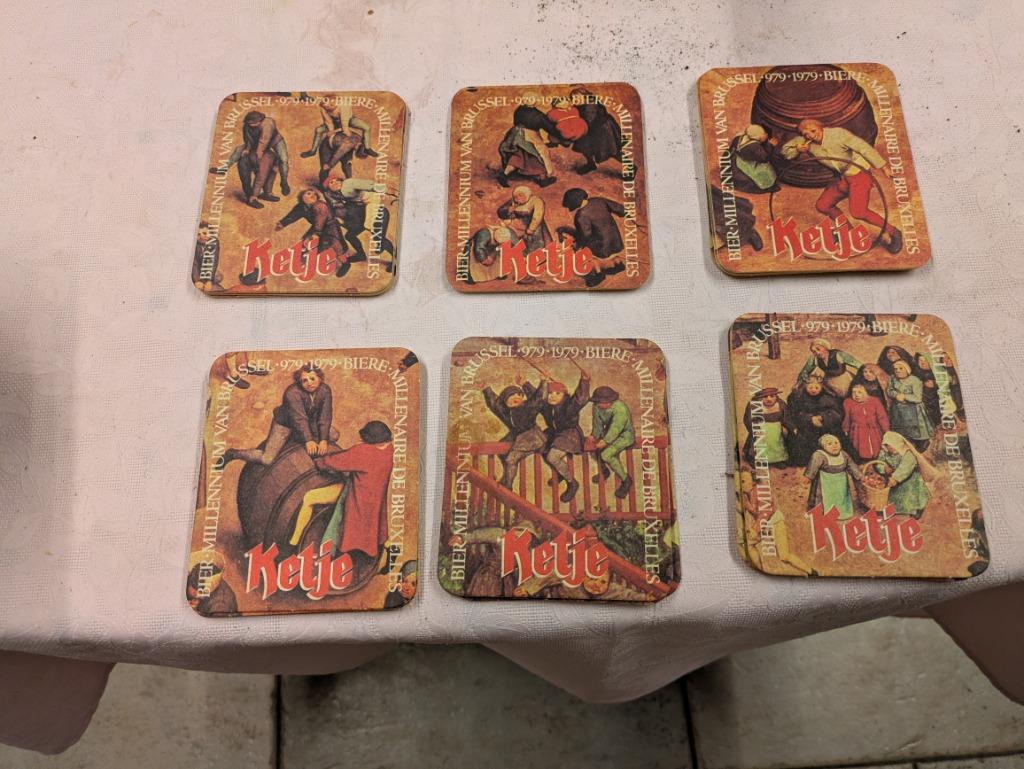 Ketje, Verzamelen, Biermerken, Ophalen of Verzenden, Zo goed als nieuw, Viltje(s)