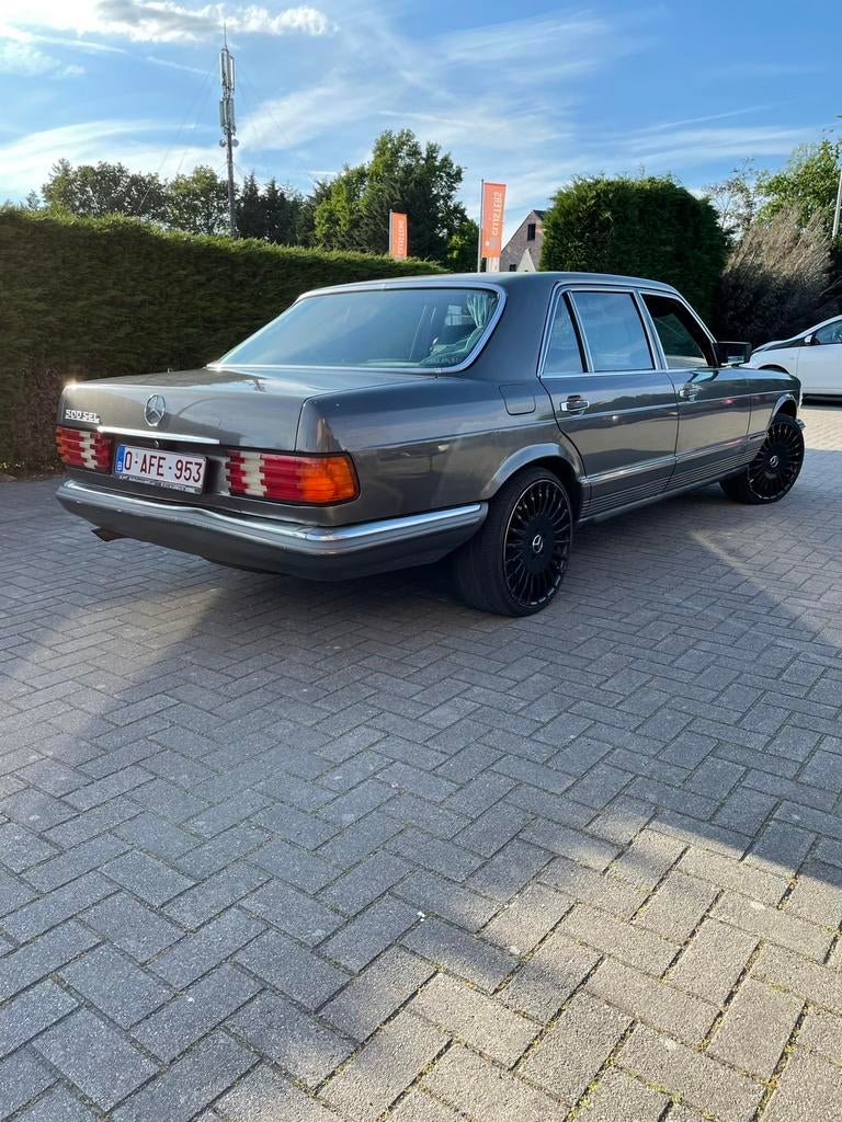 Mercedes 500 sel w126 full option lpg opendak airco 1982, Automaat, 4 deurs, Achterwielaandrijving, 5000 cc