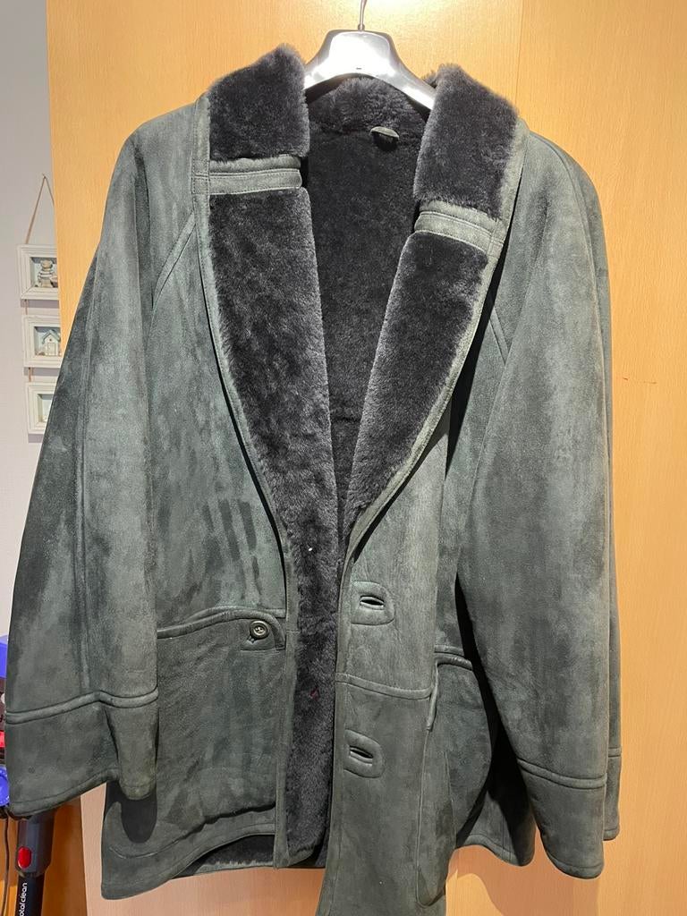 Daim winterjas van Milano, Ophalen of Verzenden, Zo goed als nieuw, Overige maten, Blauw