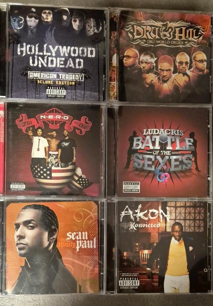 Hip Hop Ludacris Dru Hill Nerd Akon Sean Paul Hollywood Unde, Ophalen of Verzenden, Zo goed als nieuw
