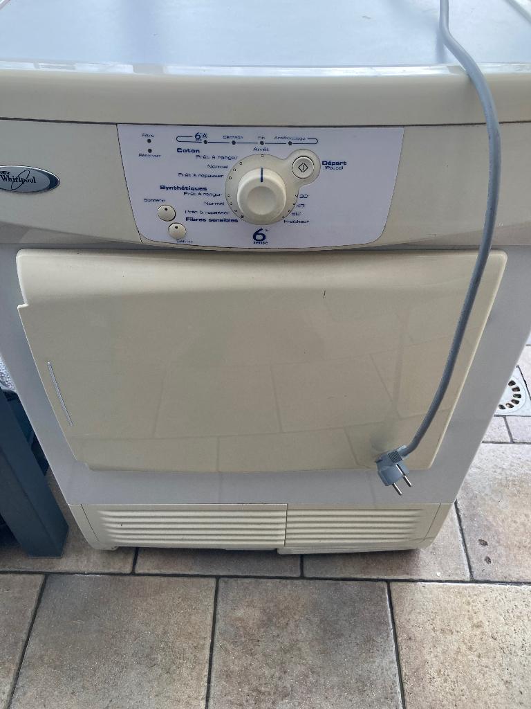 Sèche linge à condensation., 6 à 8 kg, Chargeur frontal, Enlèvement, Utilisé