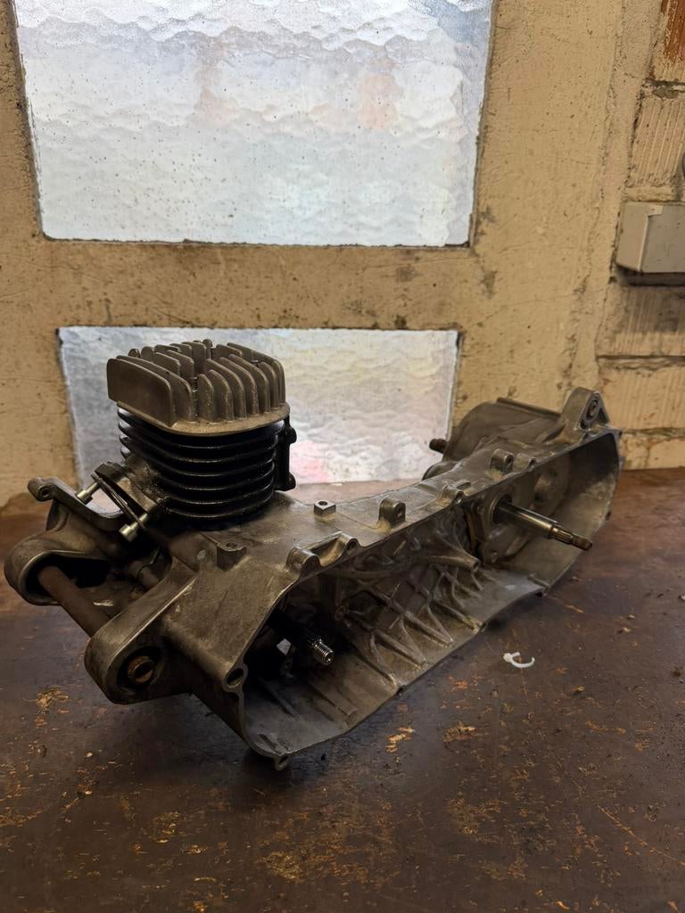 MBK Booster Motorblok Gereviseerd Polini 70cc Stage 6 Krukas, Fietsen en Brommers, Ophalen, Blok