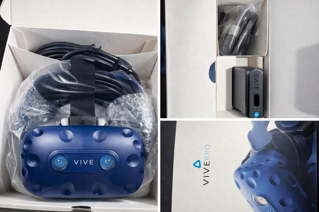 Casque VR HTC Vive Pro – Excellent état – Complet avec boîte, Consoles de jeu & Jeux vidéo, Enlèvement ou Envoi, Comme neuf, PC