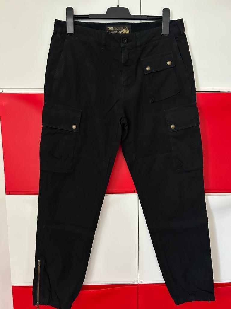 Pantalon cargo noir Trialmaster Belstaff homme 34 NEUF, Maat 52/54 (L), Zwart, Nieuw, Ophalen of Verzenden