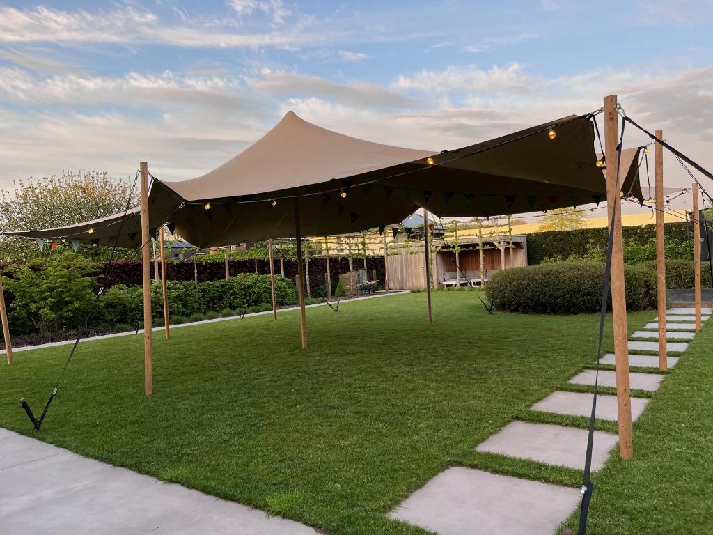 Stretchtent te huur, Hobby en Vrije tijd, Feestartikelen | Verhuur, Ophalen