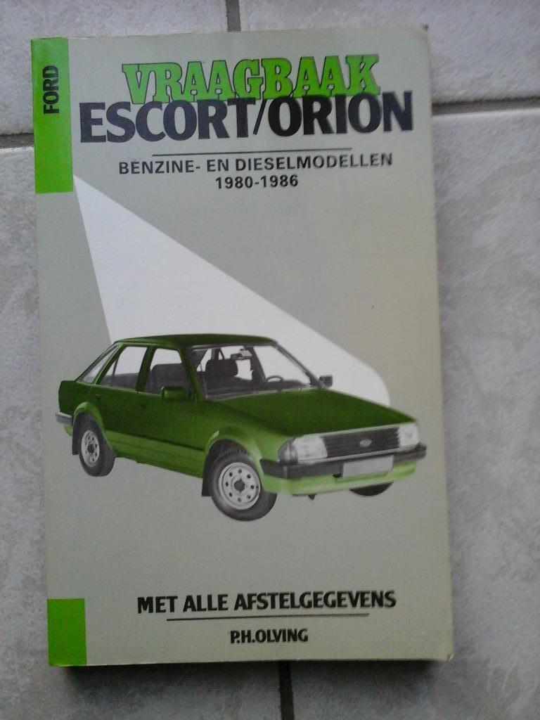 lot Vraagbaken Escort, Fiat, Peugeot Opel, toyota,...., Boeken, Ophalen, Gelezen, Algemeen