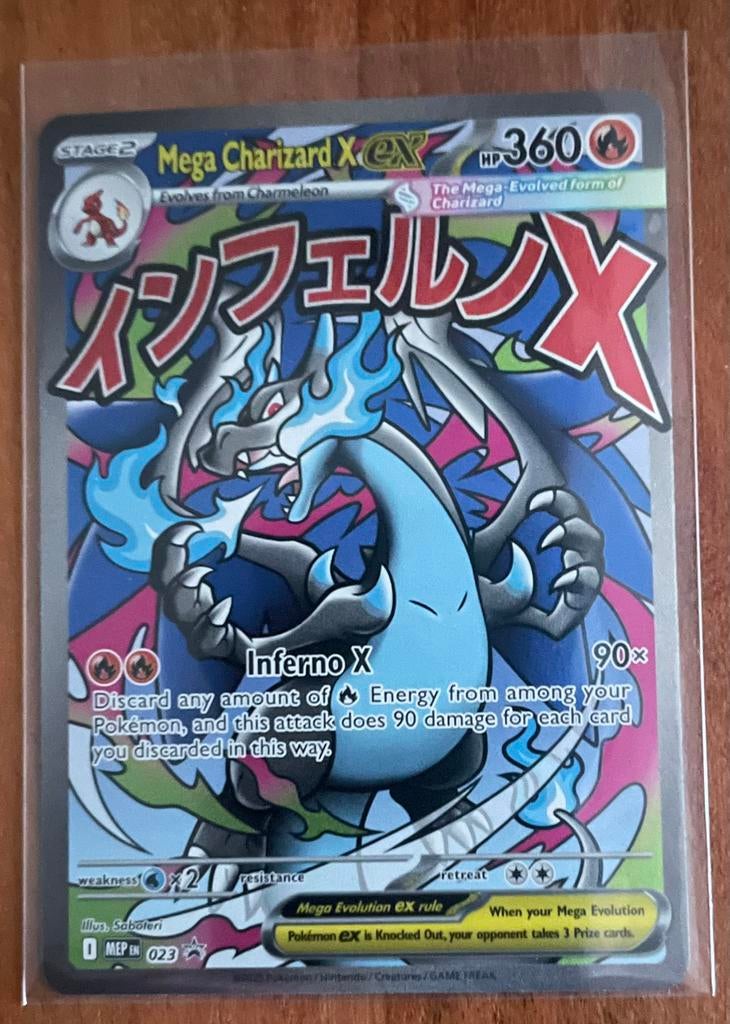 Pokemon Mega Charizard X EX 360, Ophalen, Zo goed als nieuw