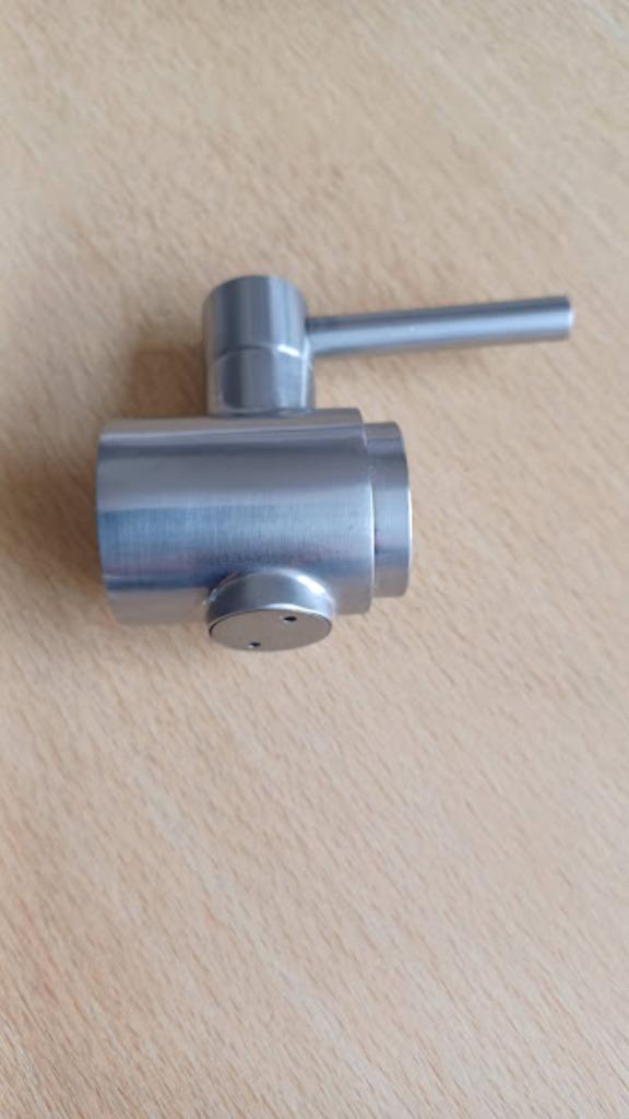 Handdouche met sproeihendel, Ophalen of Verzenden, Nieuw, Chroom, Wastafel