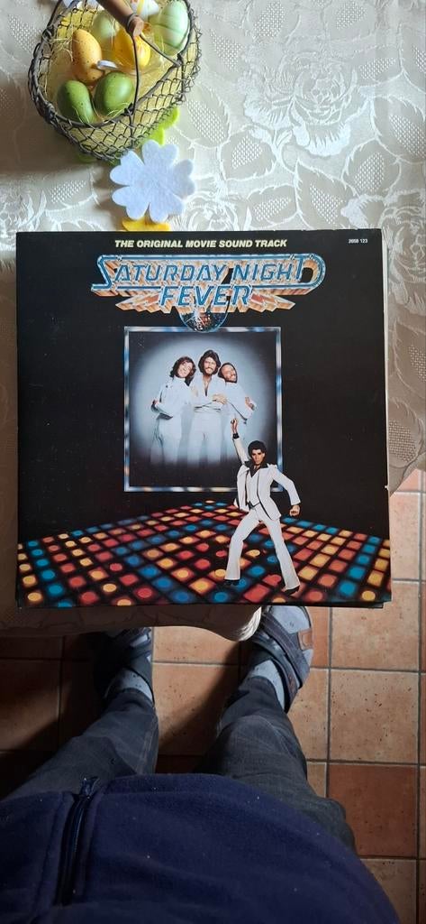 Dubbel LP Soundtrack Saturday night fever, Ophalen of Verzenden, Gebruikt, 12 inch