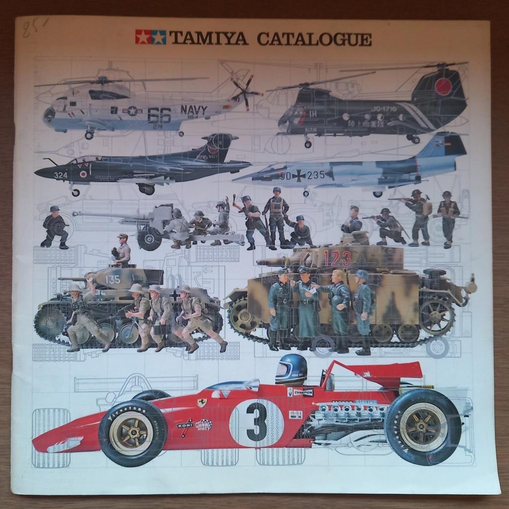 Catalogue TAMIYA 3 des années 1970, Enlèvement ou Envoi, Tamiya
