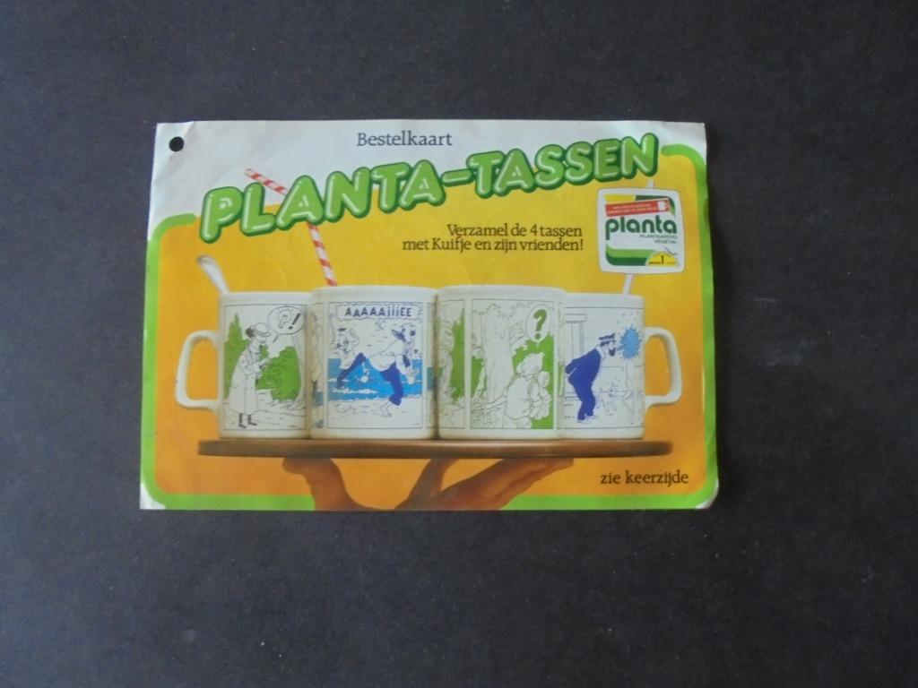 autocollant bon de commande Sacs Planta - Tintin, Collections, Envoi, Neuf, Bande dessinée ou Dessin animé