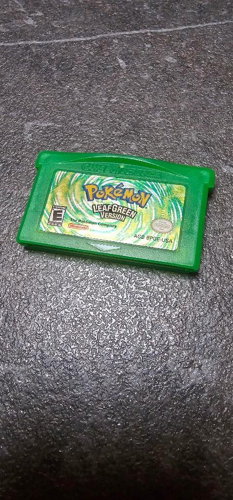 GBA Pokémon Leaf Green, Enlèvement ou Envoi, Utilisé