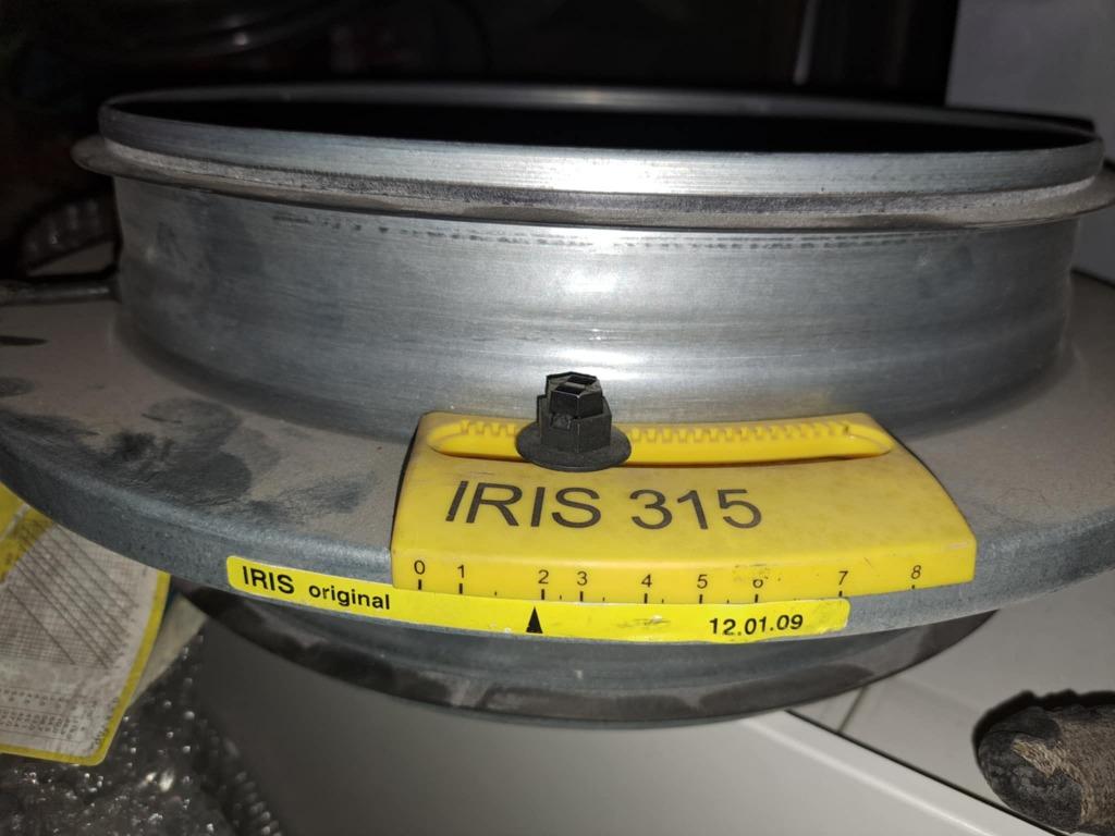 5x Irisdemper 315mm - IRIS315 Volumeregelaar!Nwpr:113,34€/st, Ophalen of Verzenden, Nieuw, Afzuiger