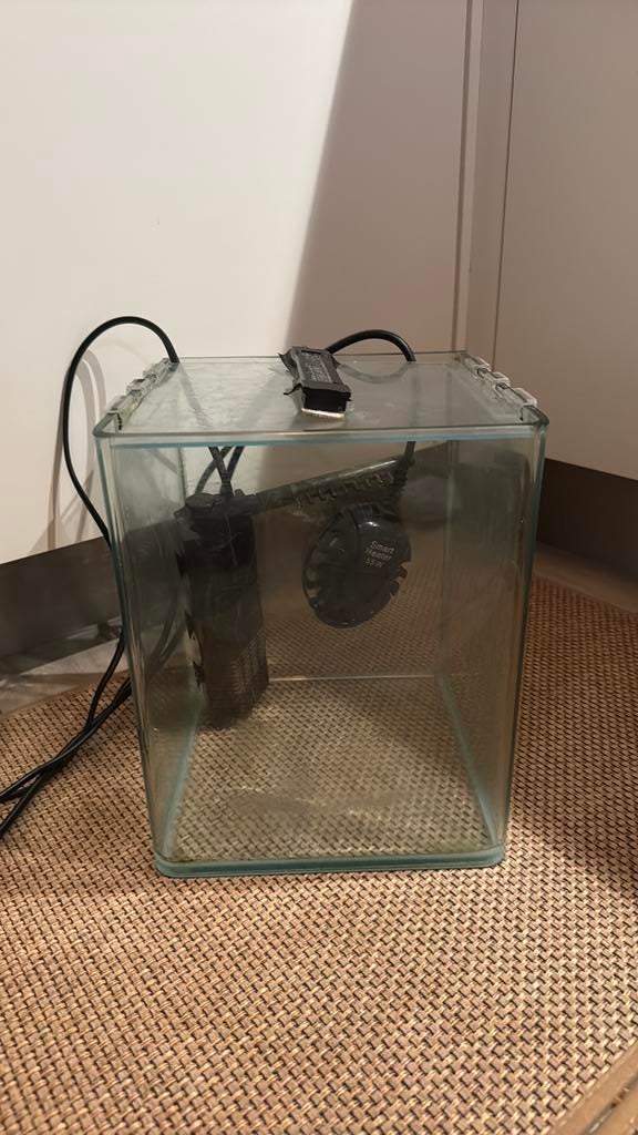 Nano aquarium 10 liter (compleet!), Dieren en Toebehoren, Vissen | Aquaria en Toebehoren, Ophalen of Verzenden, Gebruikt, Leeg aquarium