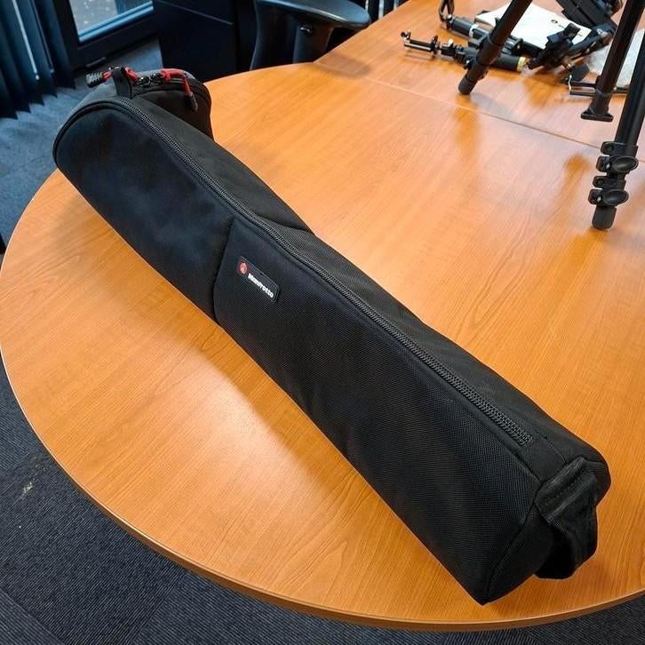 Manfrotto statief tripod 055XB en draagtas MBAG80P, Ophalen of Verzenden, Zo goed als nieuw