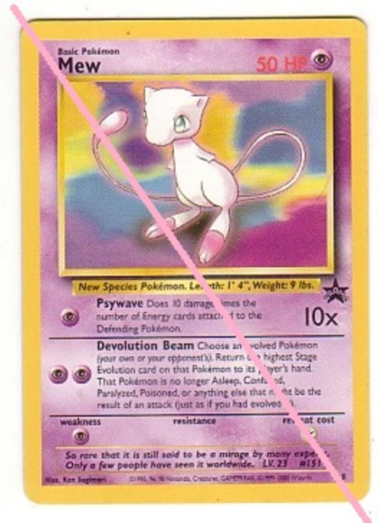 Pokémon / Carte Promo / Mew, Envoi, Neuf, Cartes en vrac
