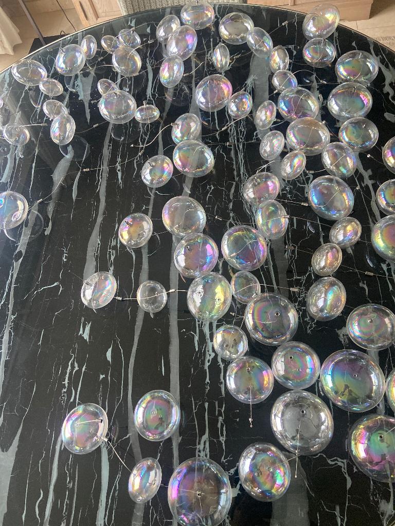 Boules de verre en verre de Murano lustré, Maison & Meubles, Enlèvement, Verre