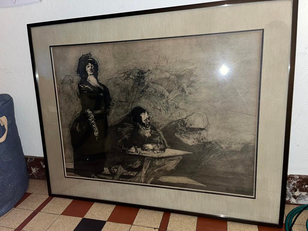 Kunstwerk Claude Weisbuch (frankrijk), Ophalen