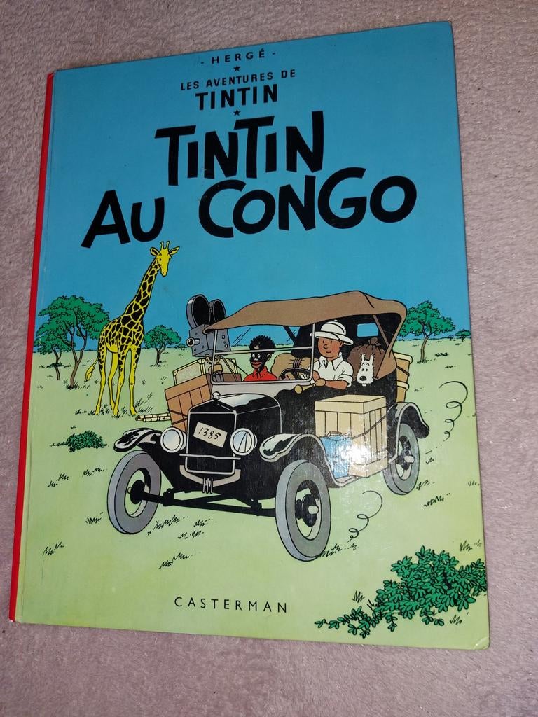 Strip boek Tintin Au Congo, Boeken, Ophalen of Verzenden