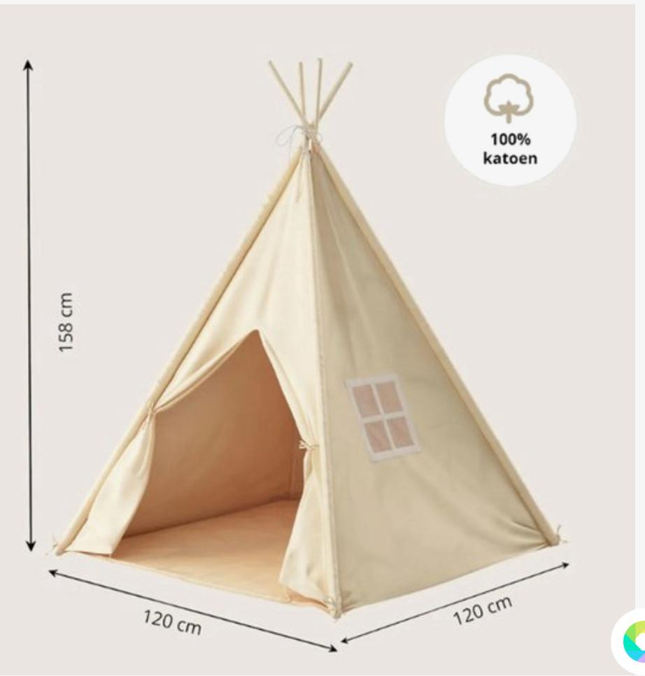 Tent tipi Petite Amelie, Enlèvement, Comme neuf