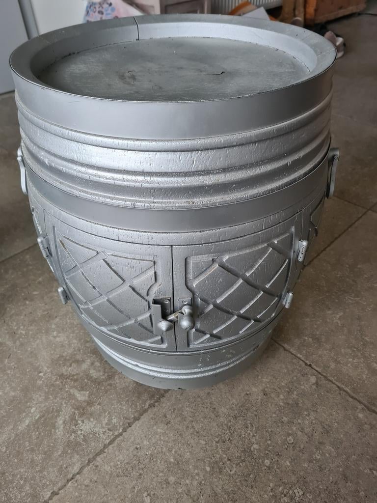 Récipient décoratif en bois pour bouteilles, Enlèvement ou Envoi, Comme neuf