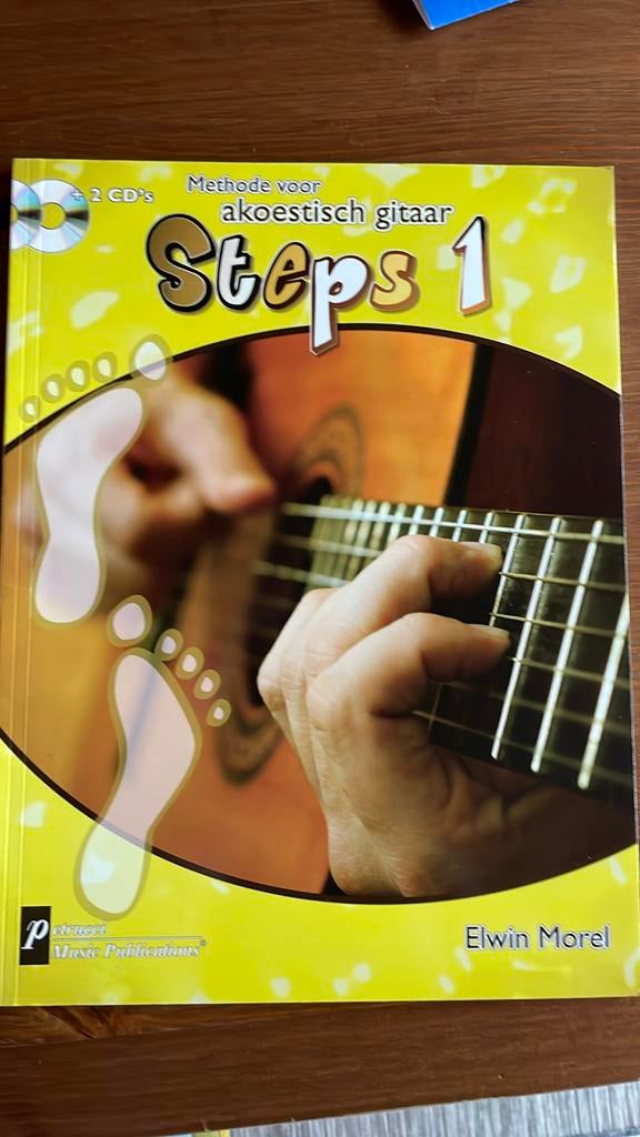 Steps 1: leer akoestische gitaar spelen, Musique & Instruments, Enlèvement, Neuf, Guitare
