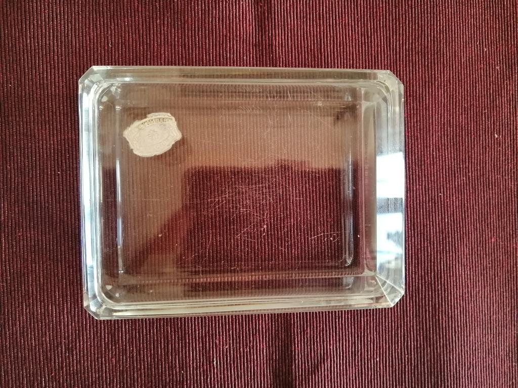 Boîte Cristal Val St Lambert Art Deco Bonbonnière - Bijoux, Envoi