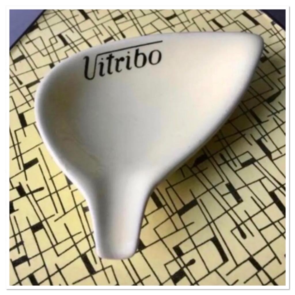 Vintage, sixties asbak “Vitribo” Boch Keramis La Louvière, Ophalen of Verzenden