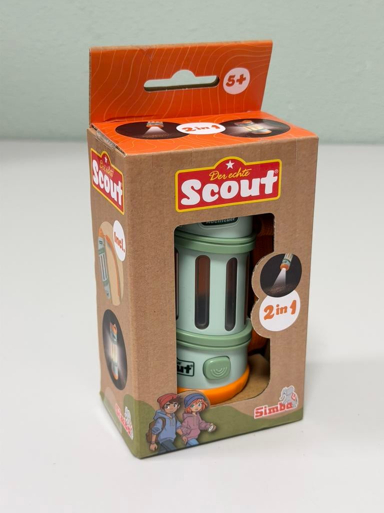 Scout - Lampe de poche 2 en 1 - Équipement de jeu extérieur, Caravanes & Camping, Lampes de poche, Neuf, Batterie, Enlèvement ou Envoi