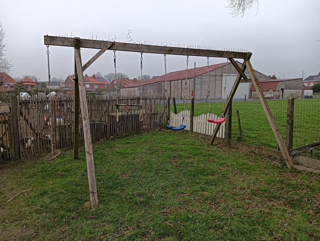 Schommel, Kinderen en Baby's, Speelgoed | Buiten | Speeltoestellen, Ophalen, Gebruikt, Schommel