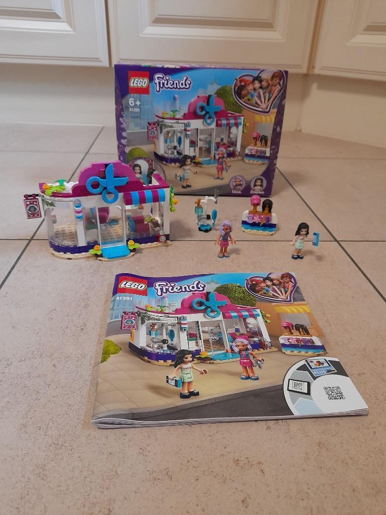 LEGO Friends Heartlake City Kapsalon - 41391, Ophalen of Verzenden, Zo goed als nieuw, Complete set, Lego
