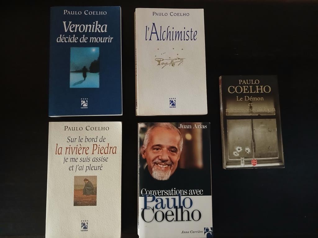 Paulo Coelho - 5 romans, Livres, Enlèvement, Comme neuf, Paulo Coelho, Amérique