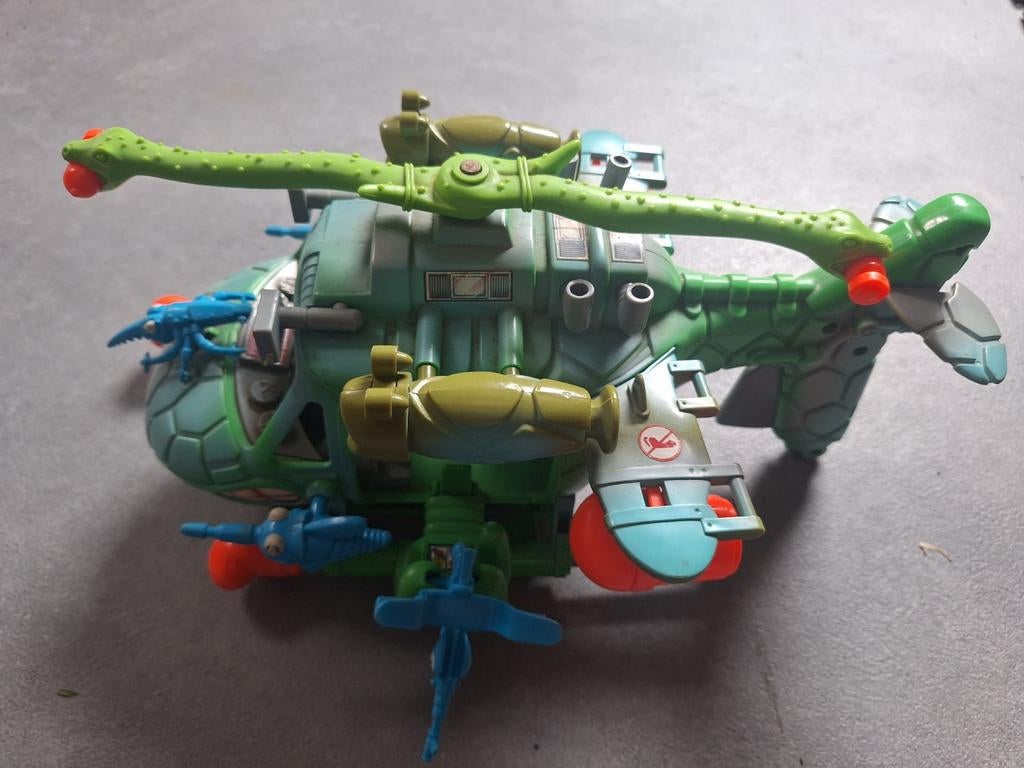 Teenage Mutant Ninja Turtles - Turtle Copter - Playmates '90, Kinderen en Baby's, Speelgoed | Actiefiguren, Ophalen of Verzenden