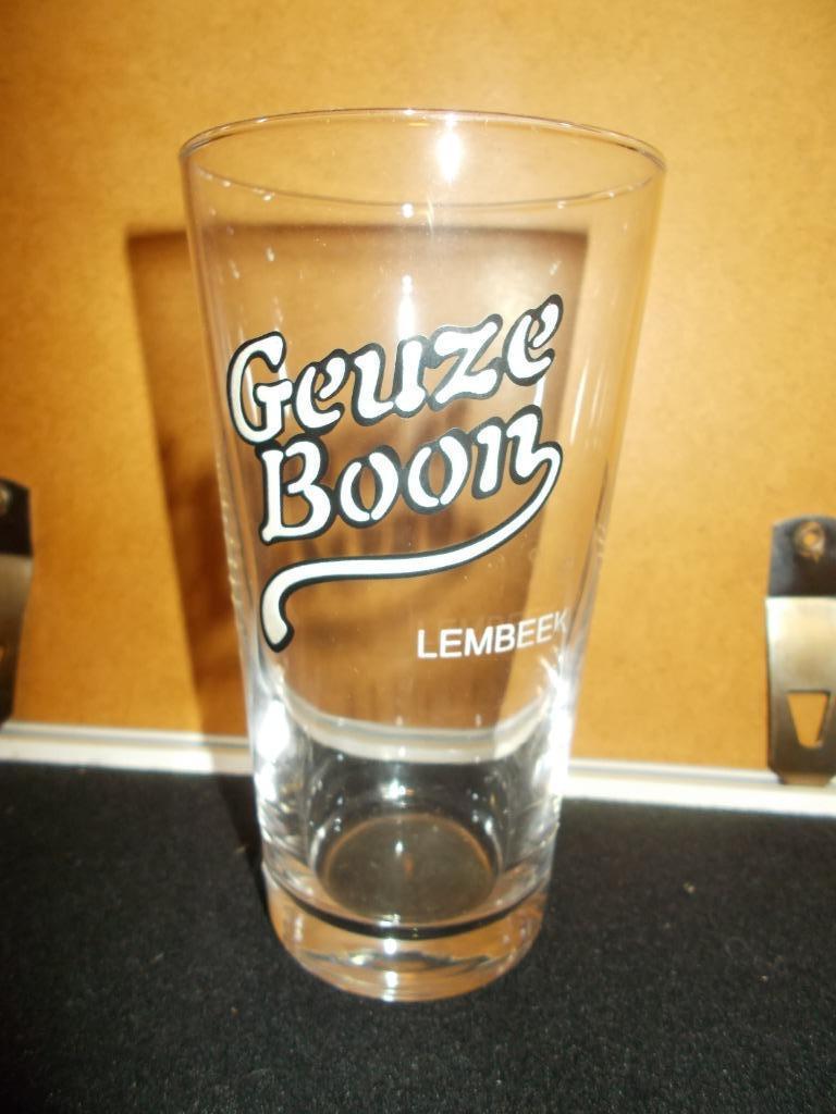 LEMBEEK-verre 25cl Geuze Bean-sans côtes, hauteur 13,3 cm-6, Collections, Enlèvement ou Envoi, Comme neuf, Verre ou Verres, Palm