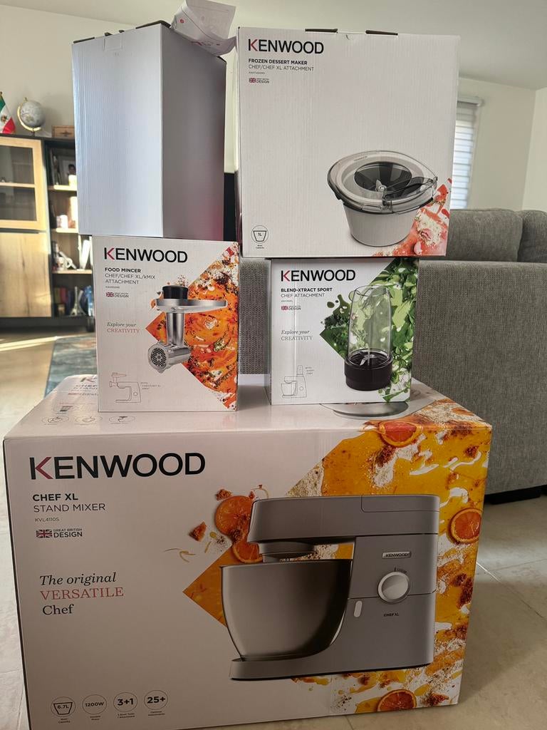 KENWOOD Keukenrobot Chef XL (KVL4110S), Elektronische apparatuur, Keukenmixers, Ophalen, Nieuw