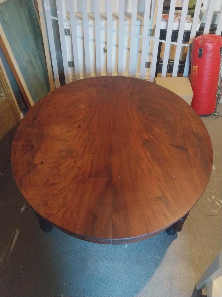 Table ovale acajou, Antiek en Kunst, Antiek | Meubels | Tafels, Ophalen