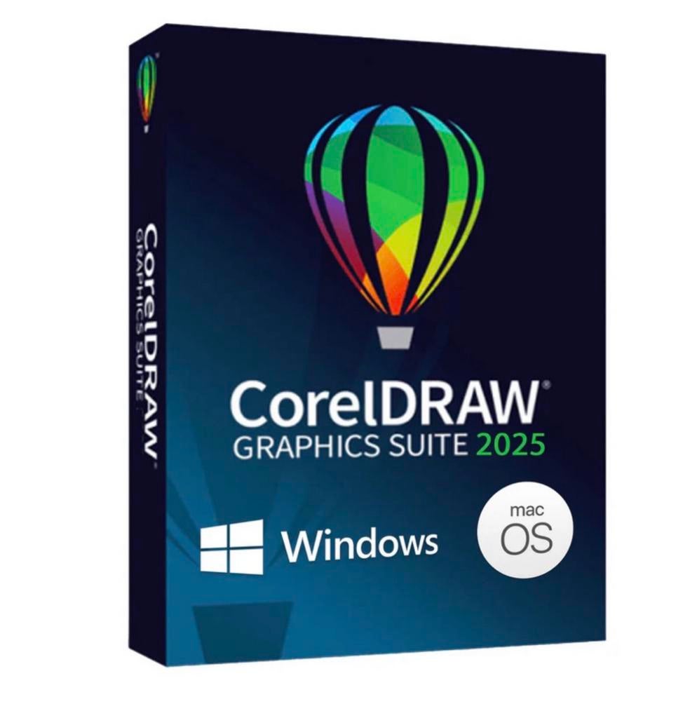 Coreldraw 2025 versie met permanente licentiecode, Computers en Software, Ontwerp- en Bewerkingssoftware, Verzenden, Zo goed als nieuw