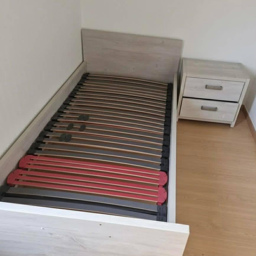 Chambre complète enfant, Enfants & Bébés, Chambre d'enfant | Lits, Utilisé, 180 cm ou plus, 85 à 100 cm, Sommier à lattes, Enlèvement